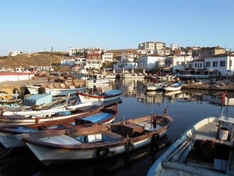 Bozcaada ve Mavi Karga Fotoğrafları - Bozcaada Mavi Karga